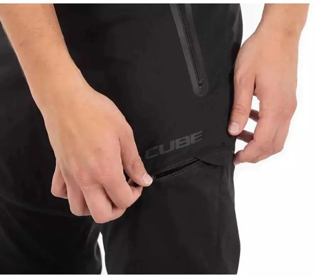 Cube ATX Zip Off Broek XS - Zwart