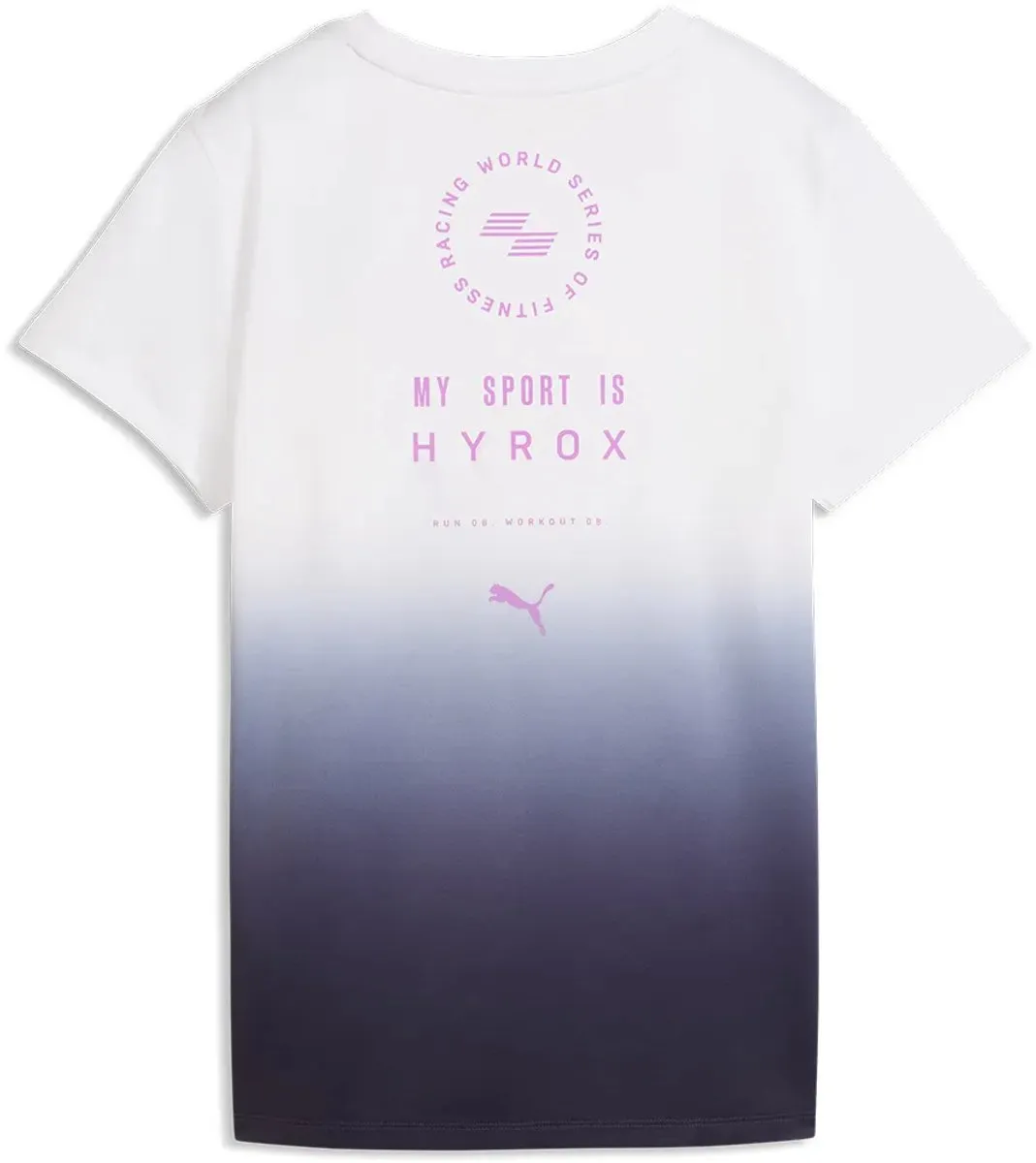 PUMA x HYROX Poly Graphic T-shirt Dames - Wit - S