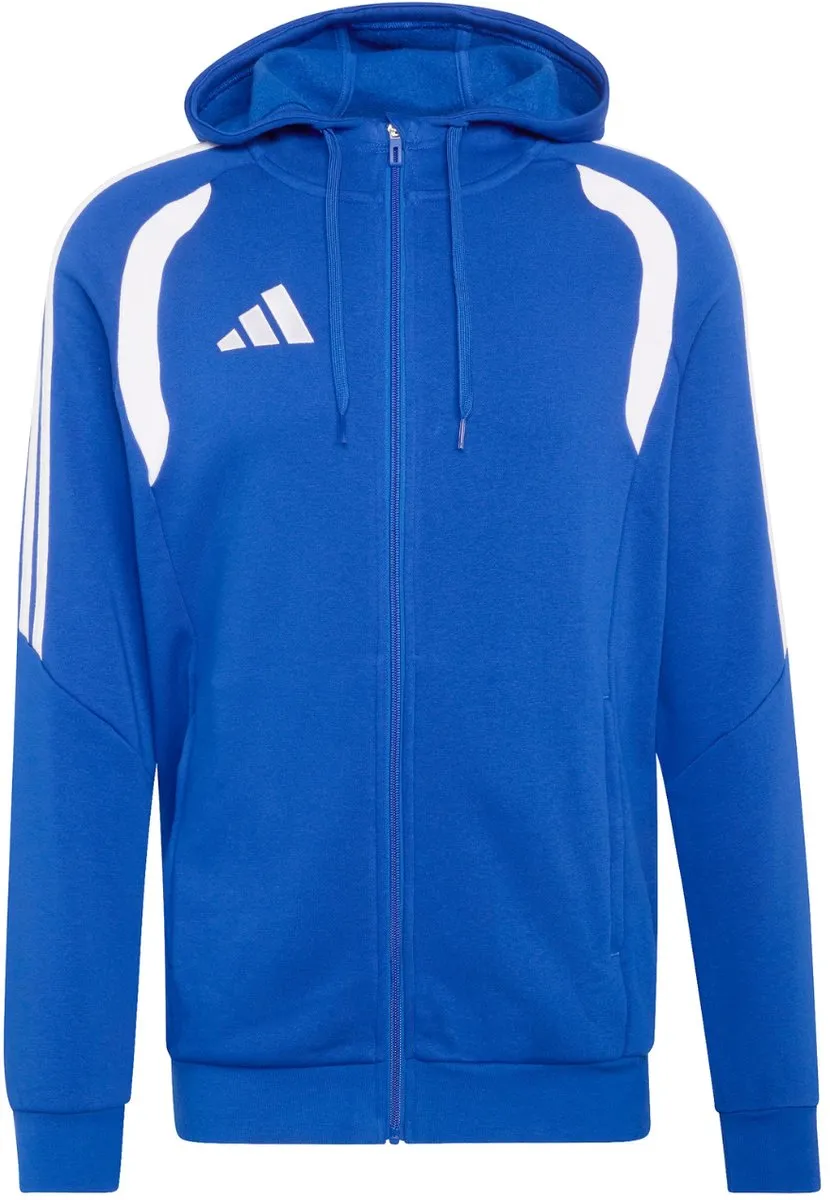 Adidas Tiro 26 League Sweat Full Zip Hoodie Heren - M - Blauw
