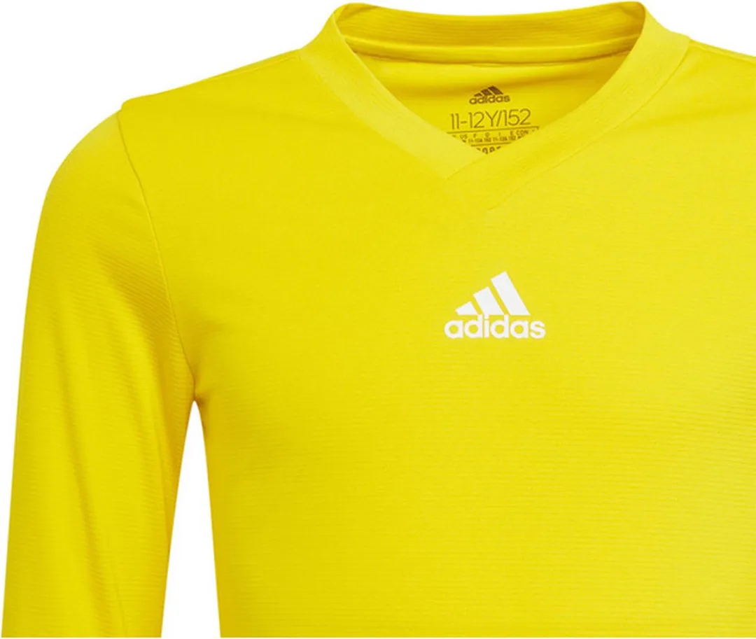 adidas Team Base Tee Youth GN7514 - 116 - Geel