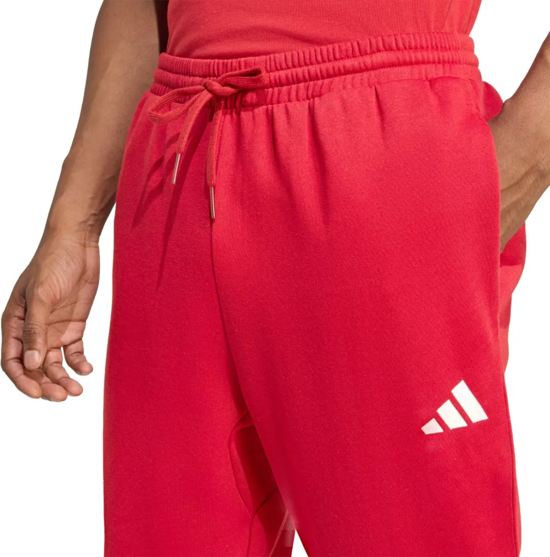 Adidas Essentials Feelcozy Broek Heren - M - Rood