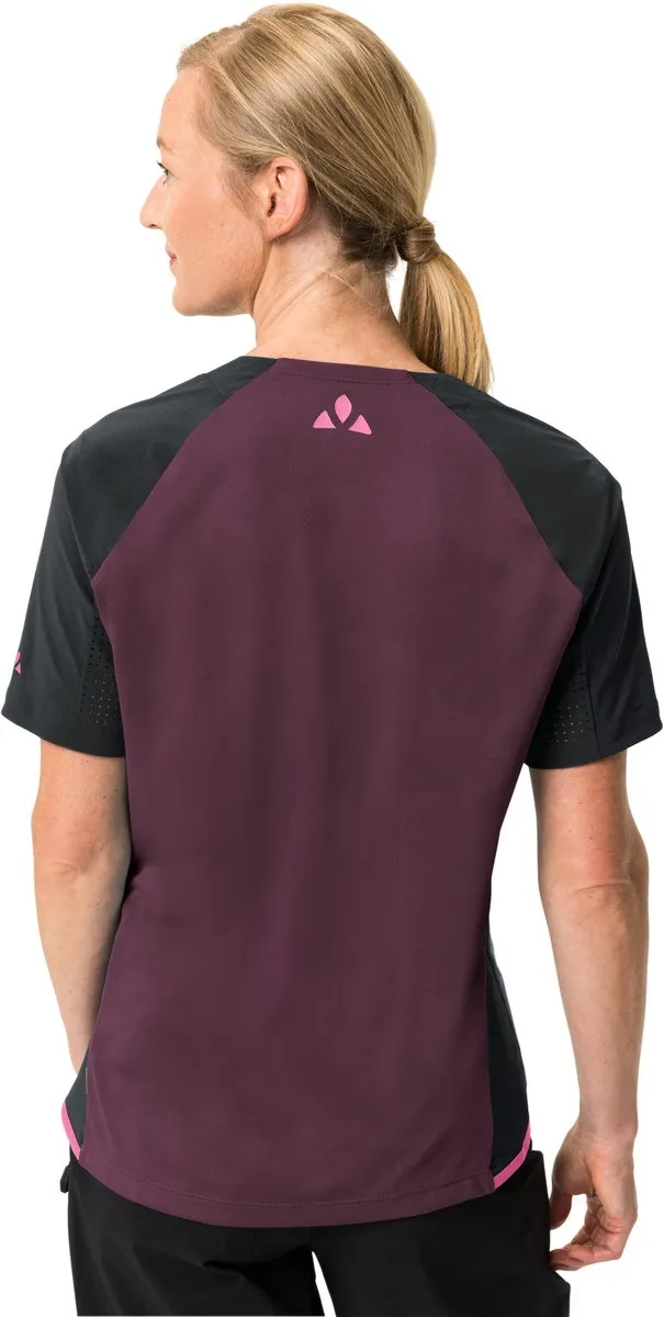 Vaude Women's Moab PRO Fietsshirt - XL - Cassis