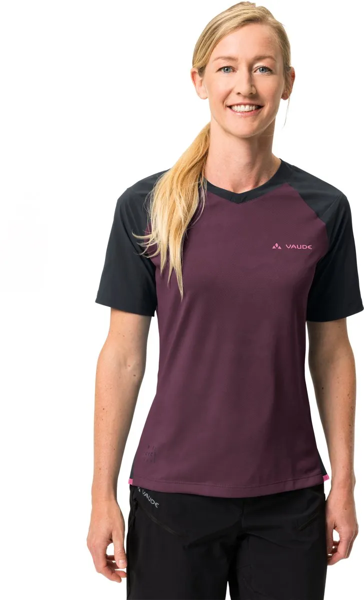 Vaude Women's Moab PRO Fietsshirt - XL - Cassis