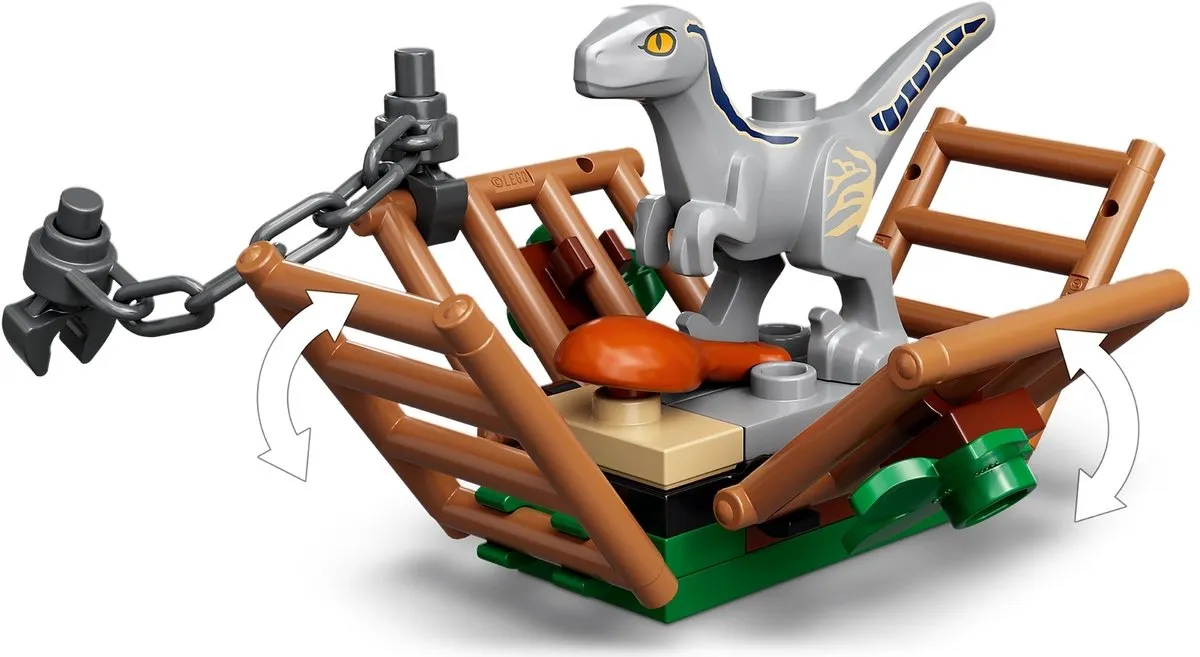 LEGO Jurassic World Blue & Beta Velociraptorvangst 76946 - Meerkleurig