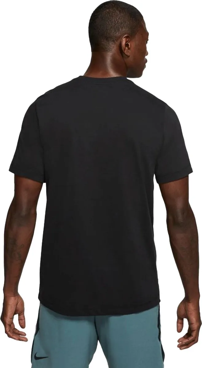 Nike Dri-FIT Crew Solid Sportshirt Heren XXL - Black