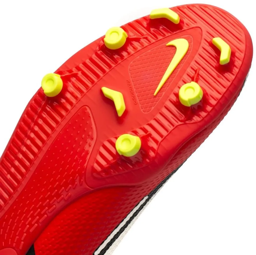 Nike Phantom GT2 Club FG/MG Voetbalschoen - Rood/Wit - Maat 38,5