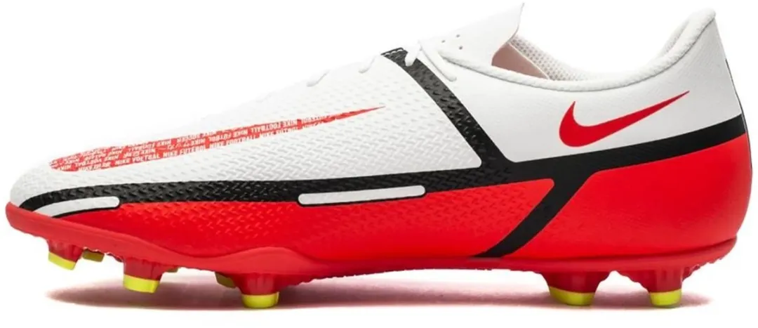 Nike Phantom GT2 Club FG/MG Voetbalschoen - Rood/Wit - Maat 38,5