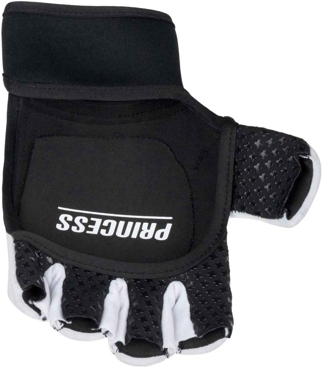 Princess Competition Player Hockeyhandschoen - Linkerhand XS - Wit/Orange/Zwart