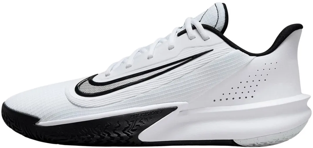 Nike Precision VII FN4322-101 Sportschoenen - 44.5 Wit/Zwart