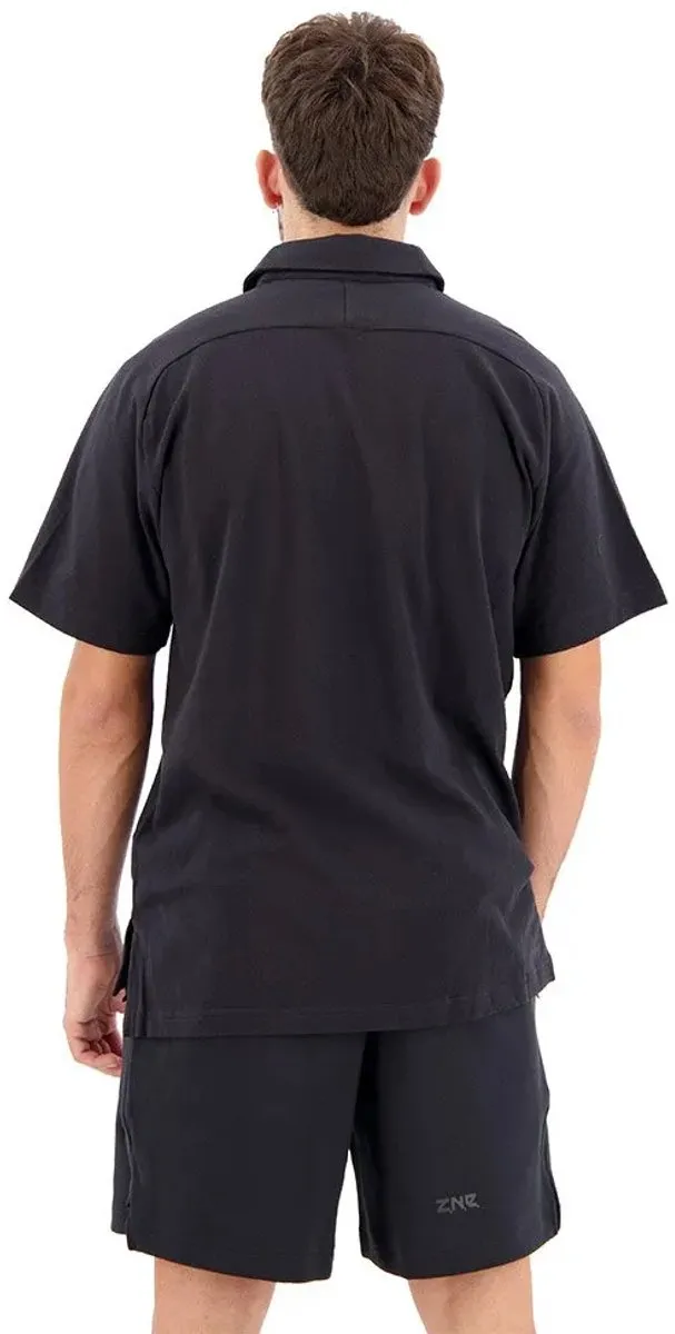 adidas Z.N.E. Premium Poloshirt IA3124 - Heren - XS - Zwart
