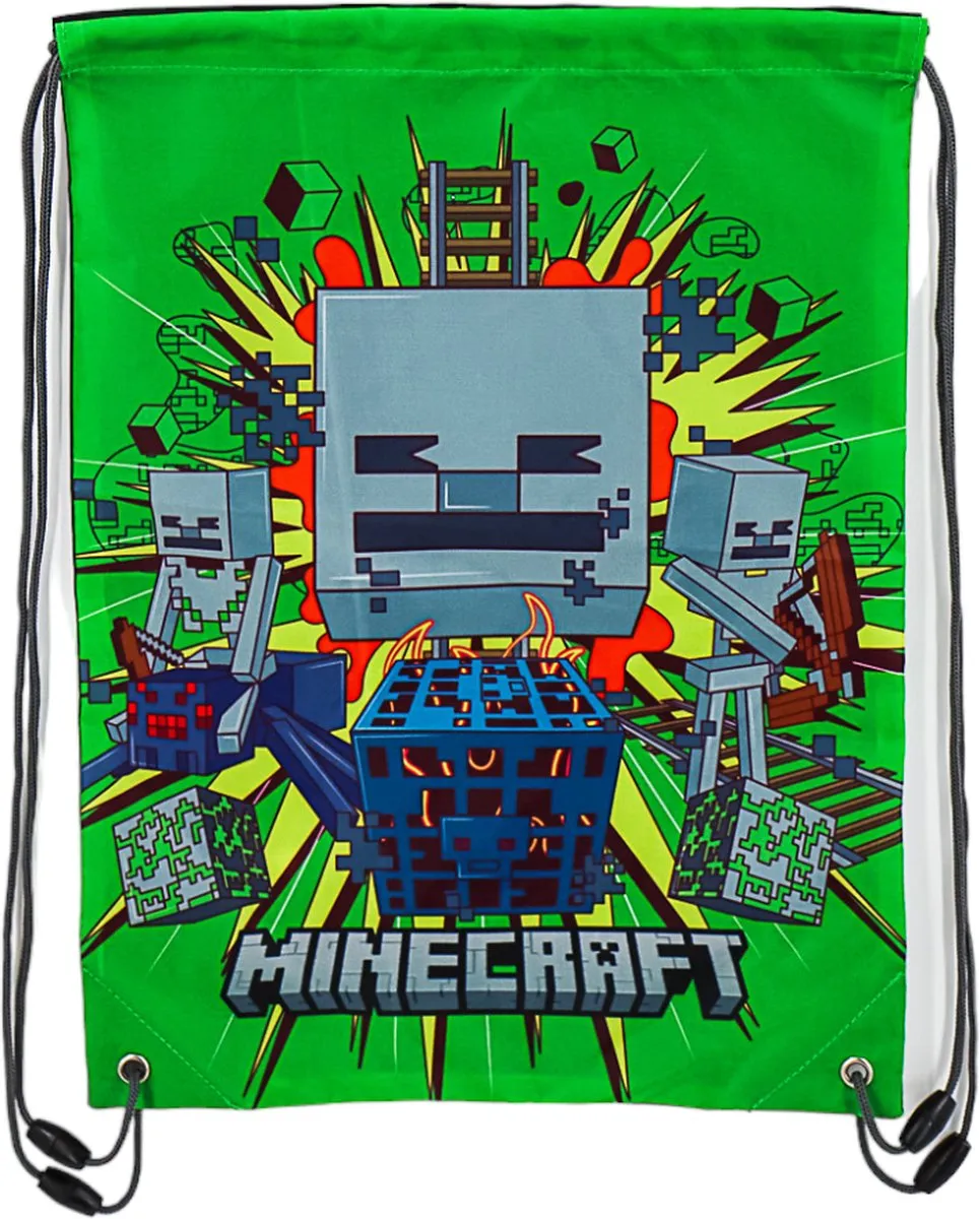 Minecraft Zwemtas Groen