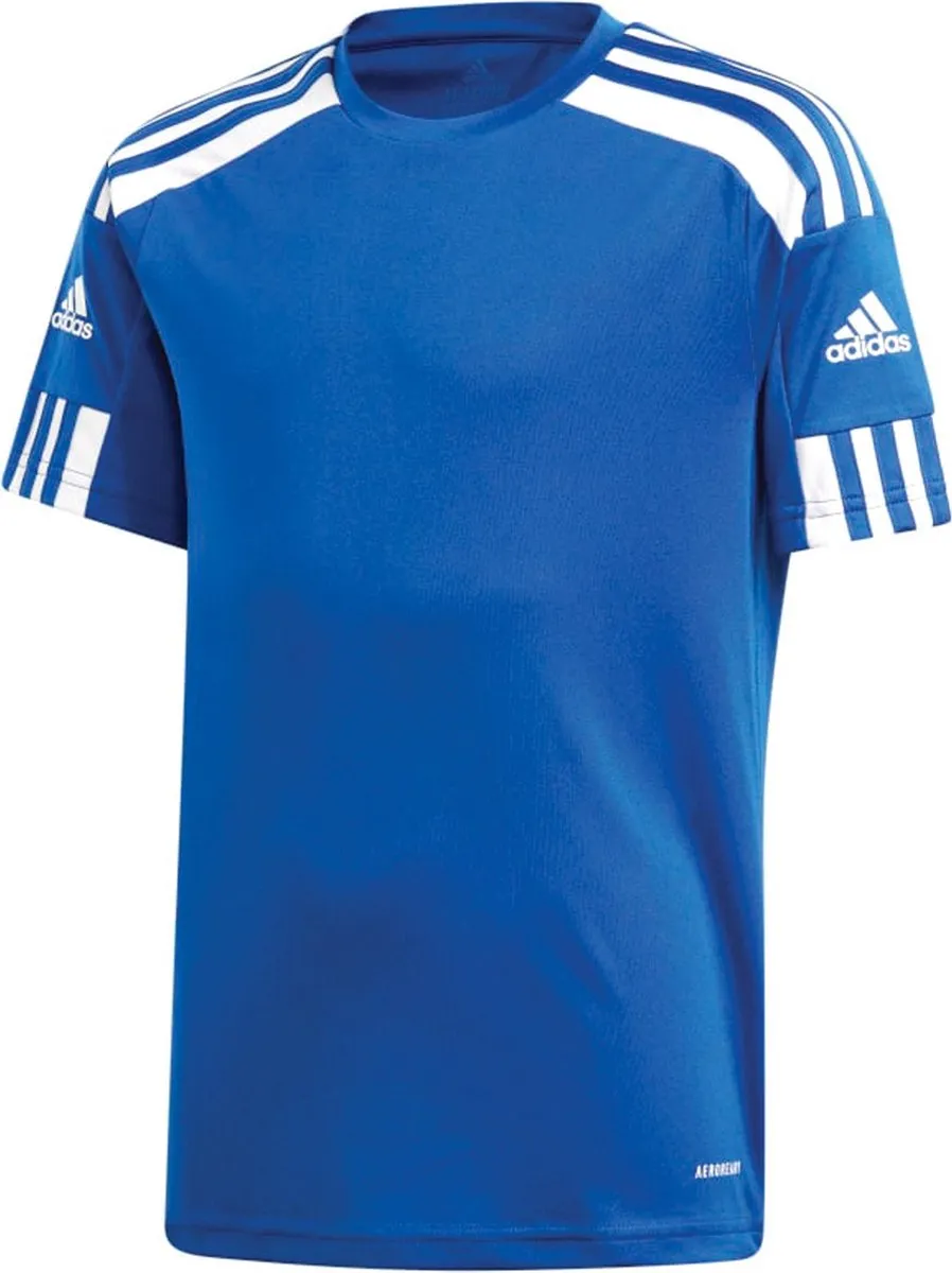 adidas Squadra 21 Shirt Junior 128 - Wit/Zwart