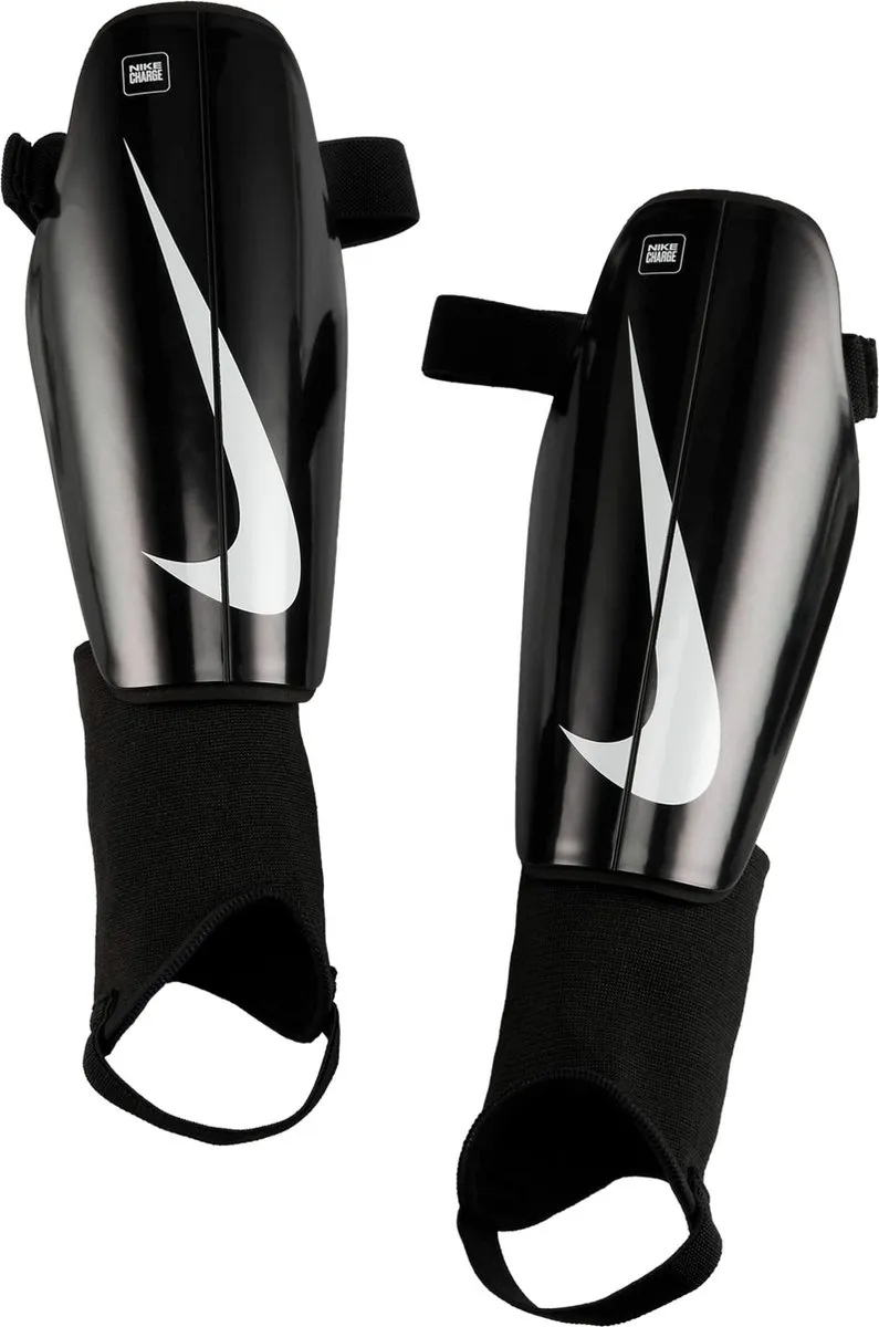 Nike Charge Shinguards - Maat S - Zwart/Wit