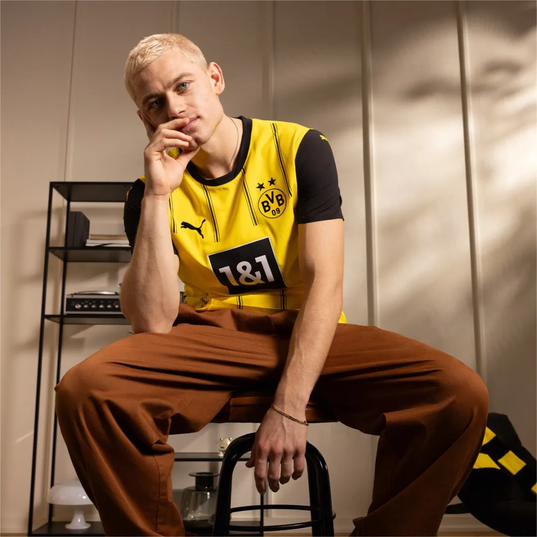 PUMA Voetbalshirt Borussia Dortmund 2024/25 - XS - Geel