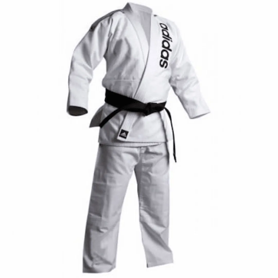 adidas Brazilian Jiujitsupak JJ500rio #2 - Wit - Maat 200 - afbeelding 3 van 4