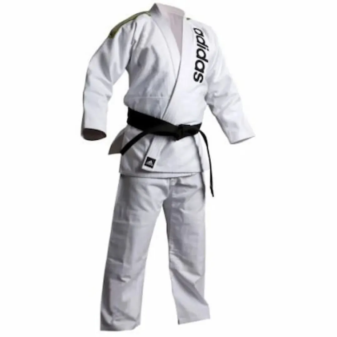 adidas Brazilian Jiujitsupak JJ500rio #2 - Wit - Maat 200 - afbeelding 2 van 4