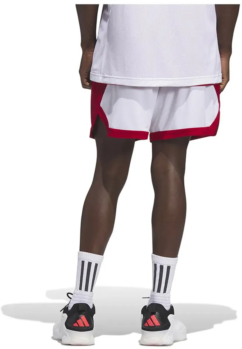 Adidas 3G Speed Reversible Basketball Korte Broek L - Wit