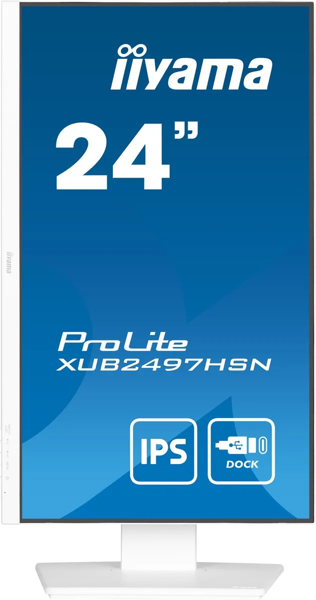 iiyama ProLite XUB2497HSN-W2 Monitor 24" Full HD IPS - Wit