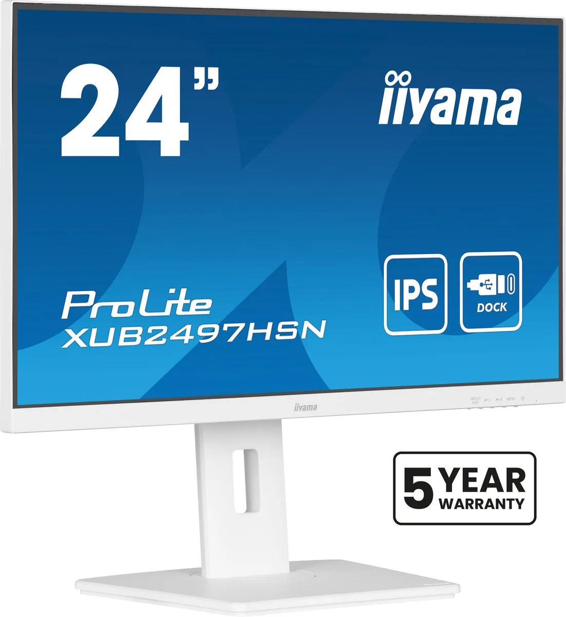 iiyama ProLite XUB2497HSN-W2 Monitor 24" Full HD IPS