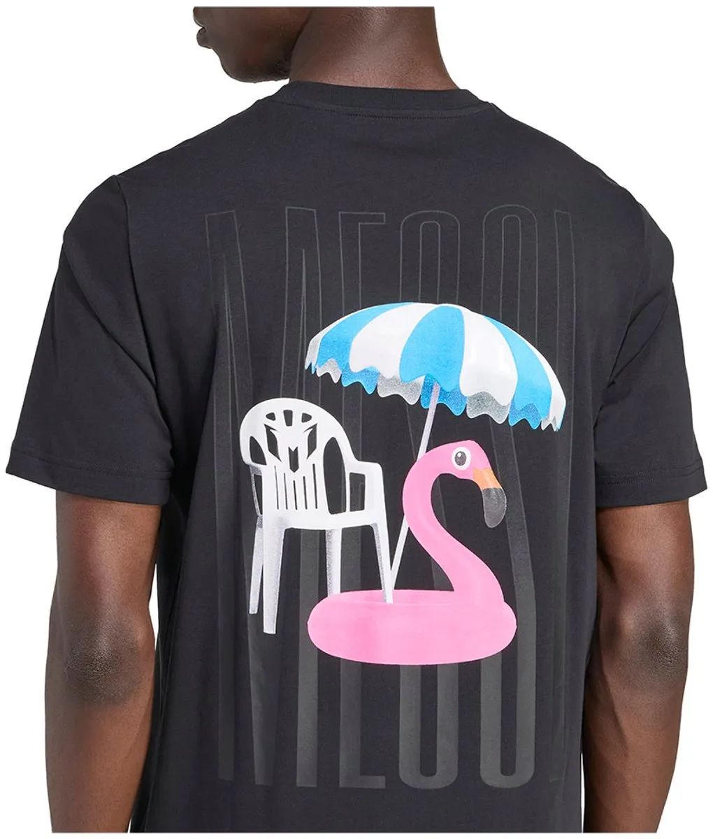 Adidas Messi Icon Graphic T-shirt - Zwart S