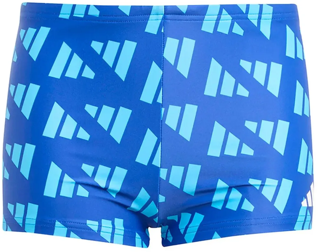 Adidas Logo Graphic Zwemboxer 5-6 jaar - Blauw - afbeelding 6 van 6