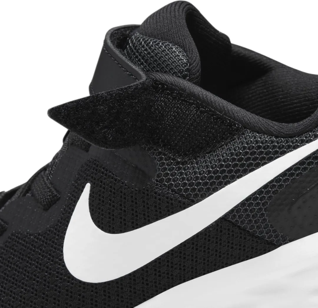 Nike Revolution 6 Next Nature Kids Hardloopschoen 27,5 - Zwart/Wit