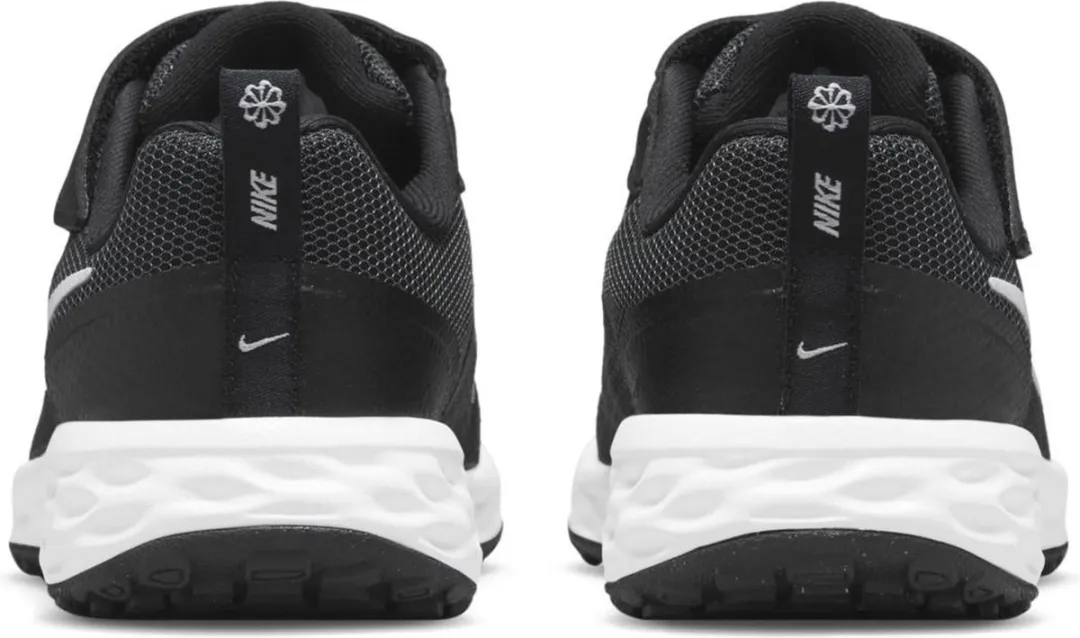 Nike Revolution 6 Next Nature Kids Hardloopschoen 27,5 - Zwart/Wit