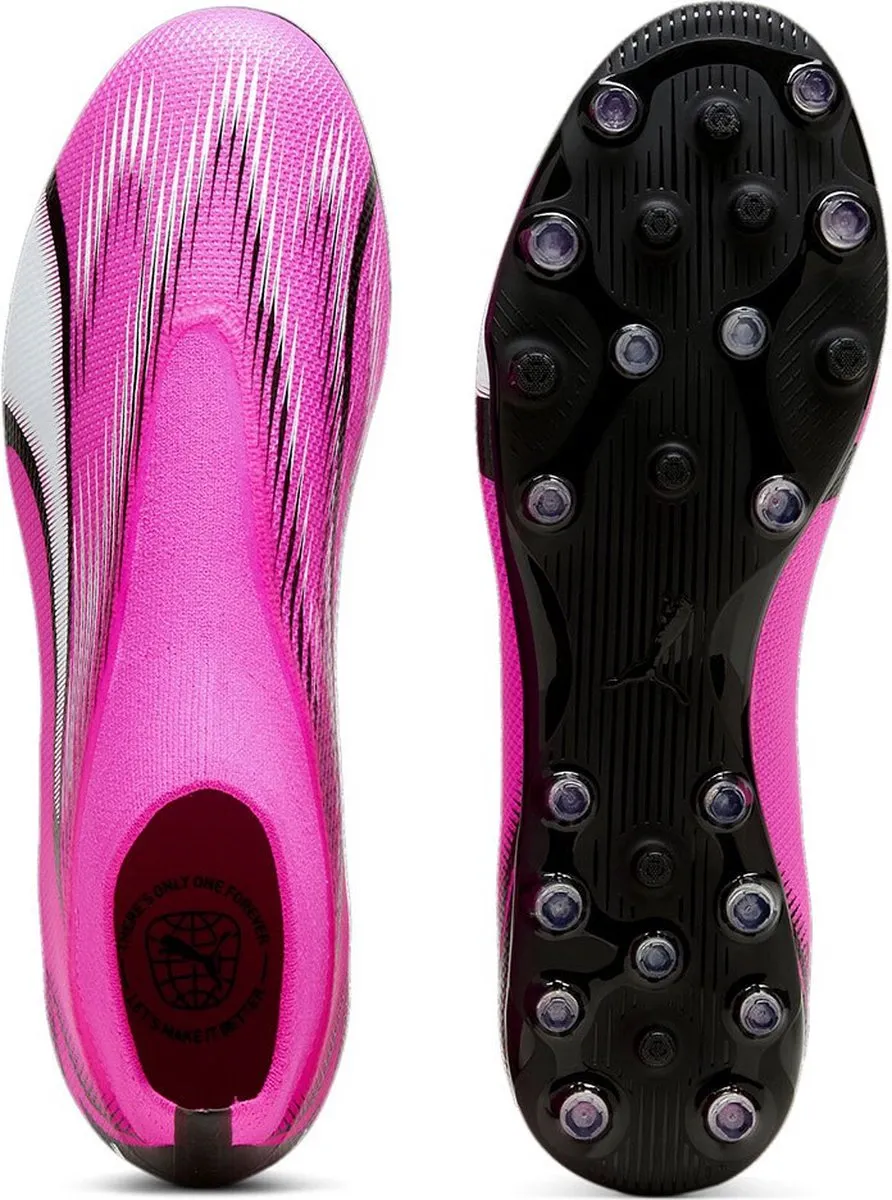 PUMA Ultra Match+ Ll Mg Voetbalschoenen 44 - Roze
