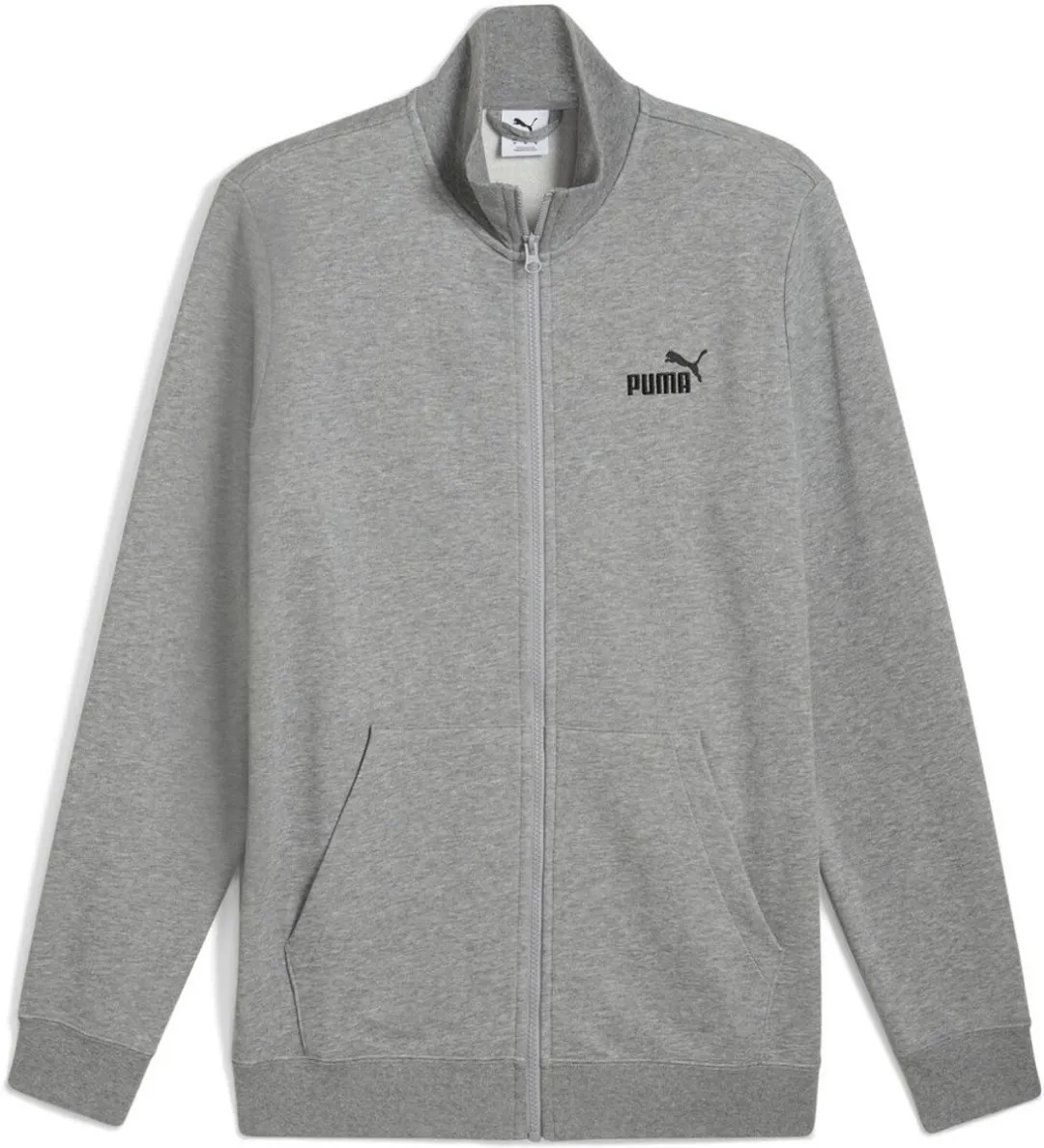 PUMA ESS No.1 Logo Track Jacket - Medium Gray - S