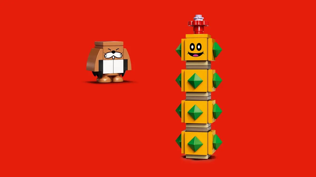 LEGO Super Mario Desert Pokey Uitbreidingsset 71363 - 180 Stukken - Multikleur