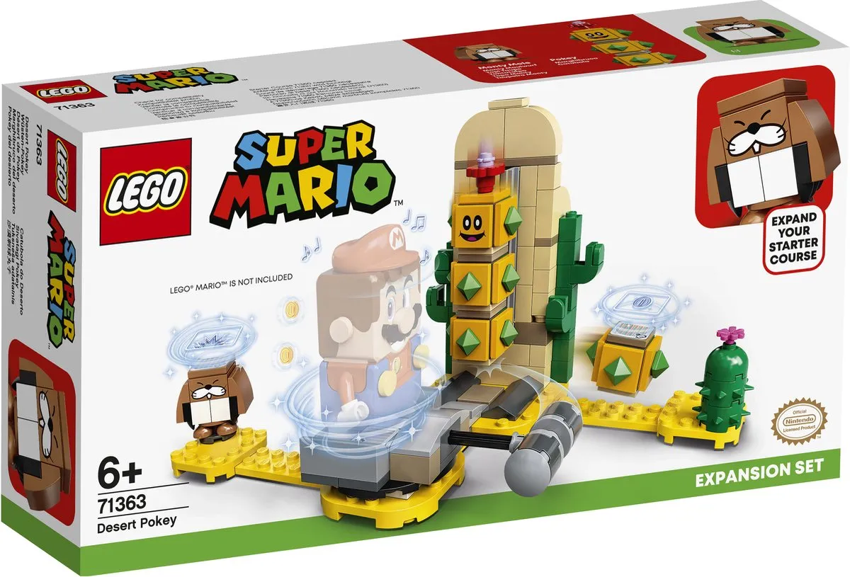 LEGO Super Mario Desert Pokey Uitbreidingsset 71363