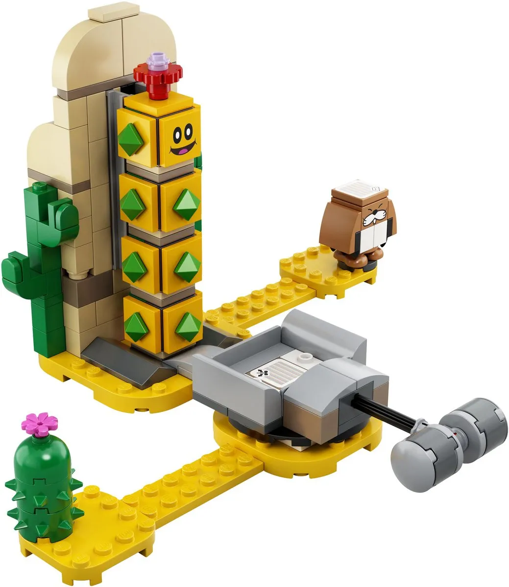 LEGO Super Mario Desert Pokey Uitbreidingsset 71363 - 180 Stukken - Multikleur