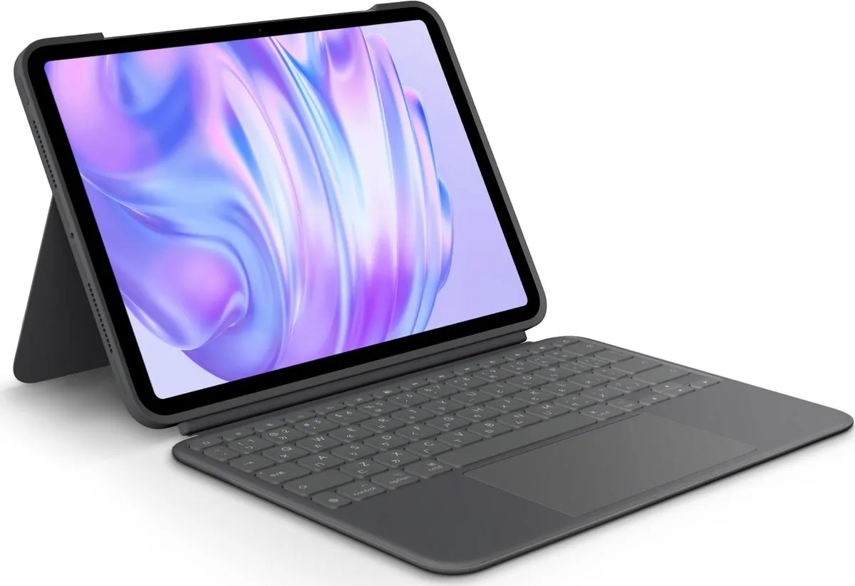 Logitech Combo Touch QWERTZ Grafiet - 11" iPad Pro 2024