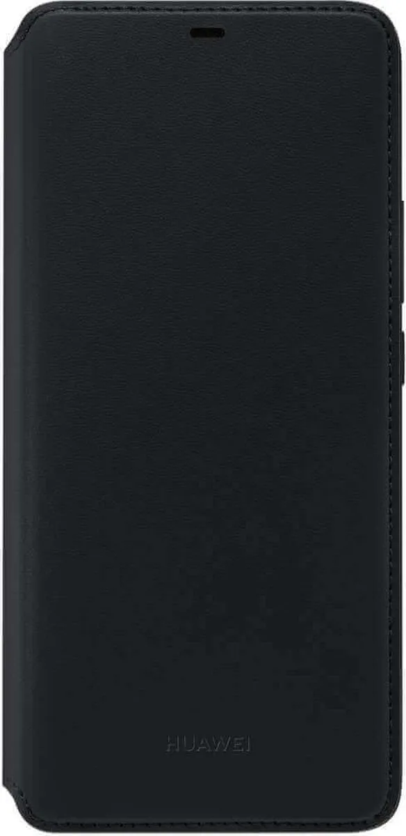 Huawei Mate 20 Pro Wallet Cover - Zwart