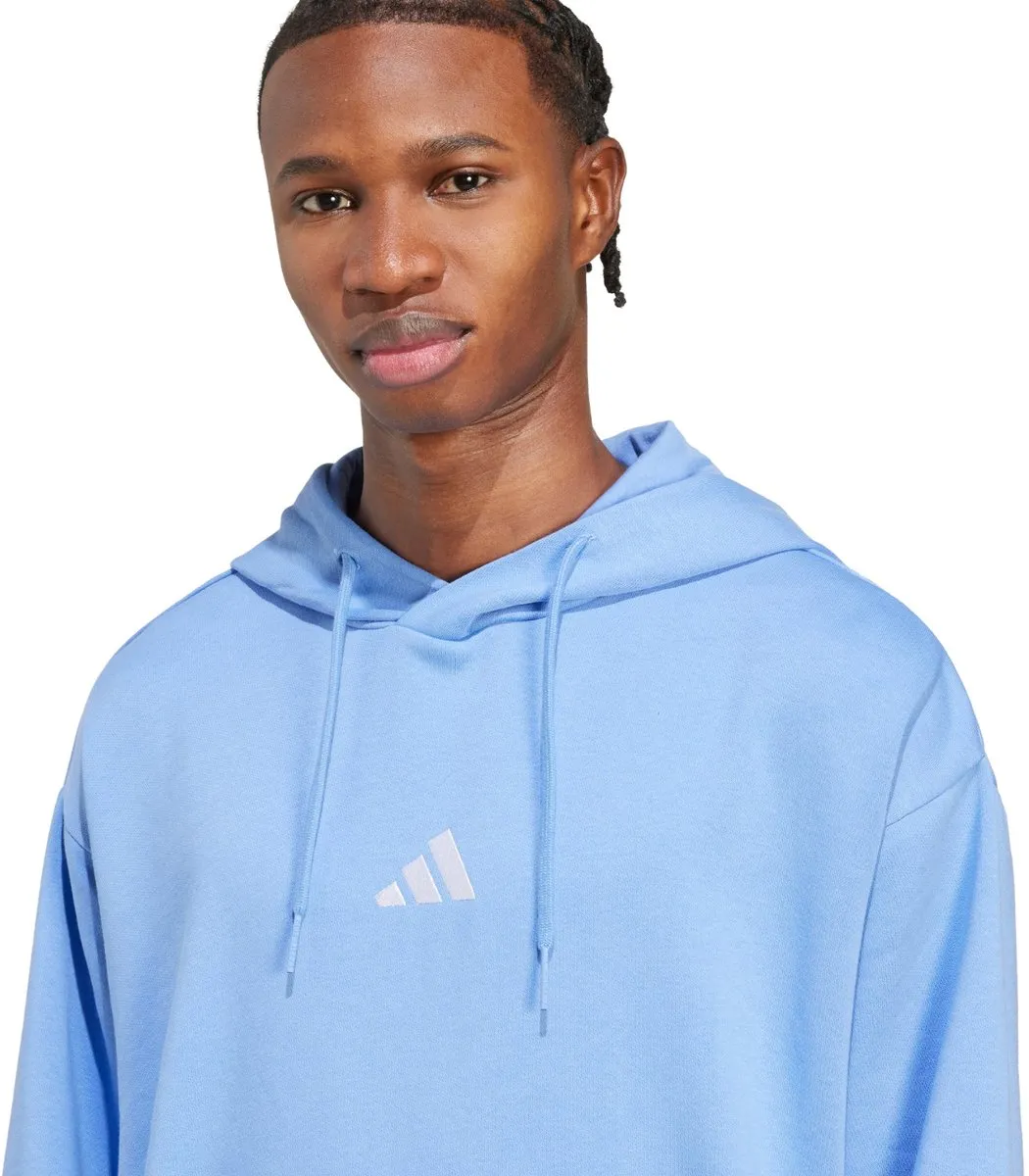 adidas Essentials Feelcozy Fleece Hoodie - Lichtblauw S - afbeelding 6 van 6