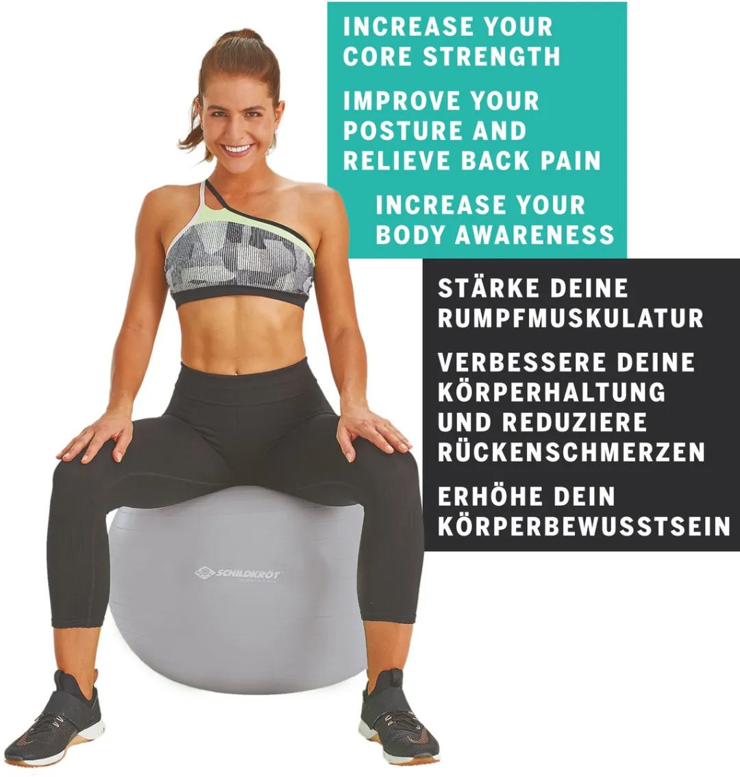 Schildkröt Fitnessbal 65cm - Multicolor