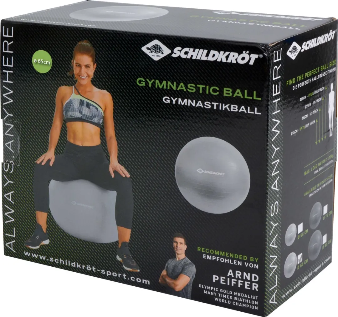 Schildkröt Fitnessbal 65cm - Multicolor