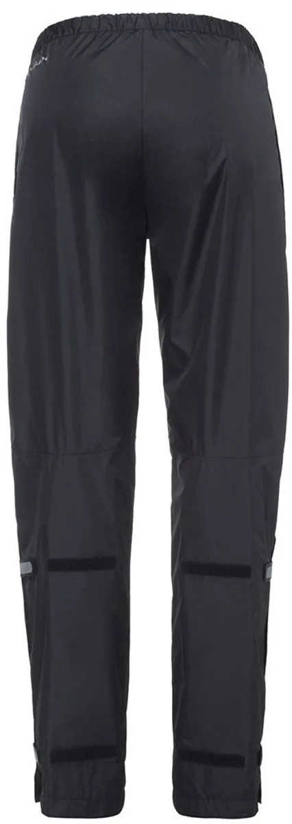 Vaude Fluid Regenbroek Dames - Maat 48 - Zwart - afbeelding 4 van 6