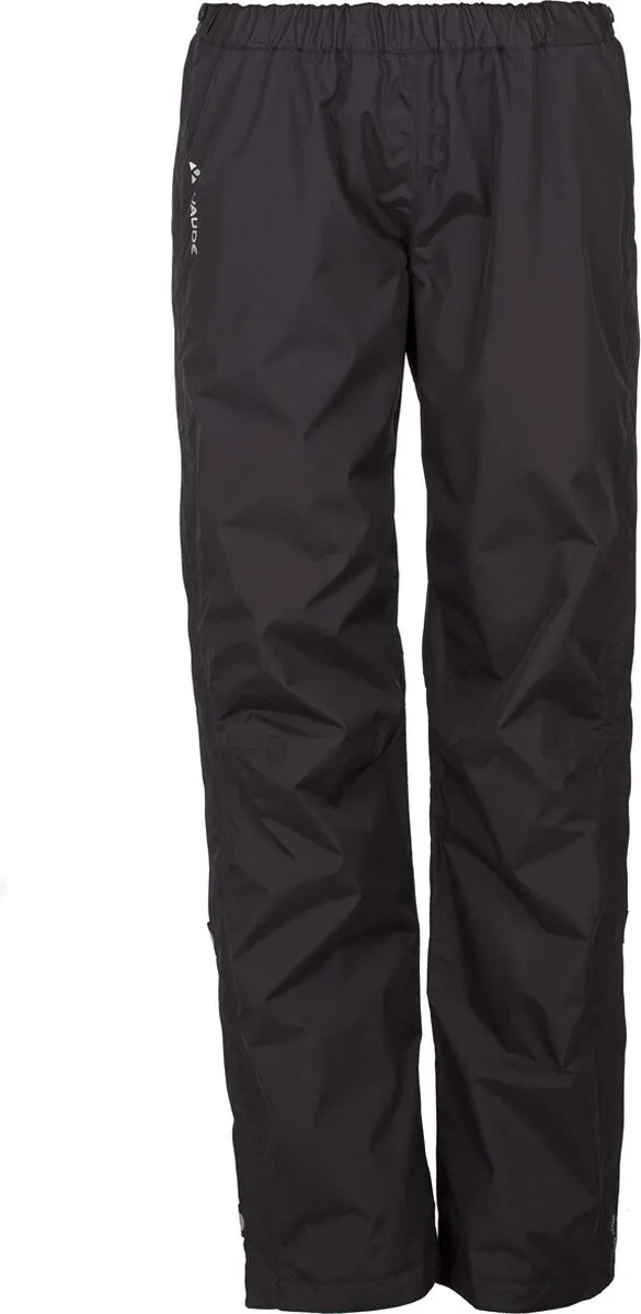 Vaude Fluid Regenbroek Dames - Maat 48 - Zwart - afbeelding 6 van 6