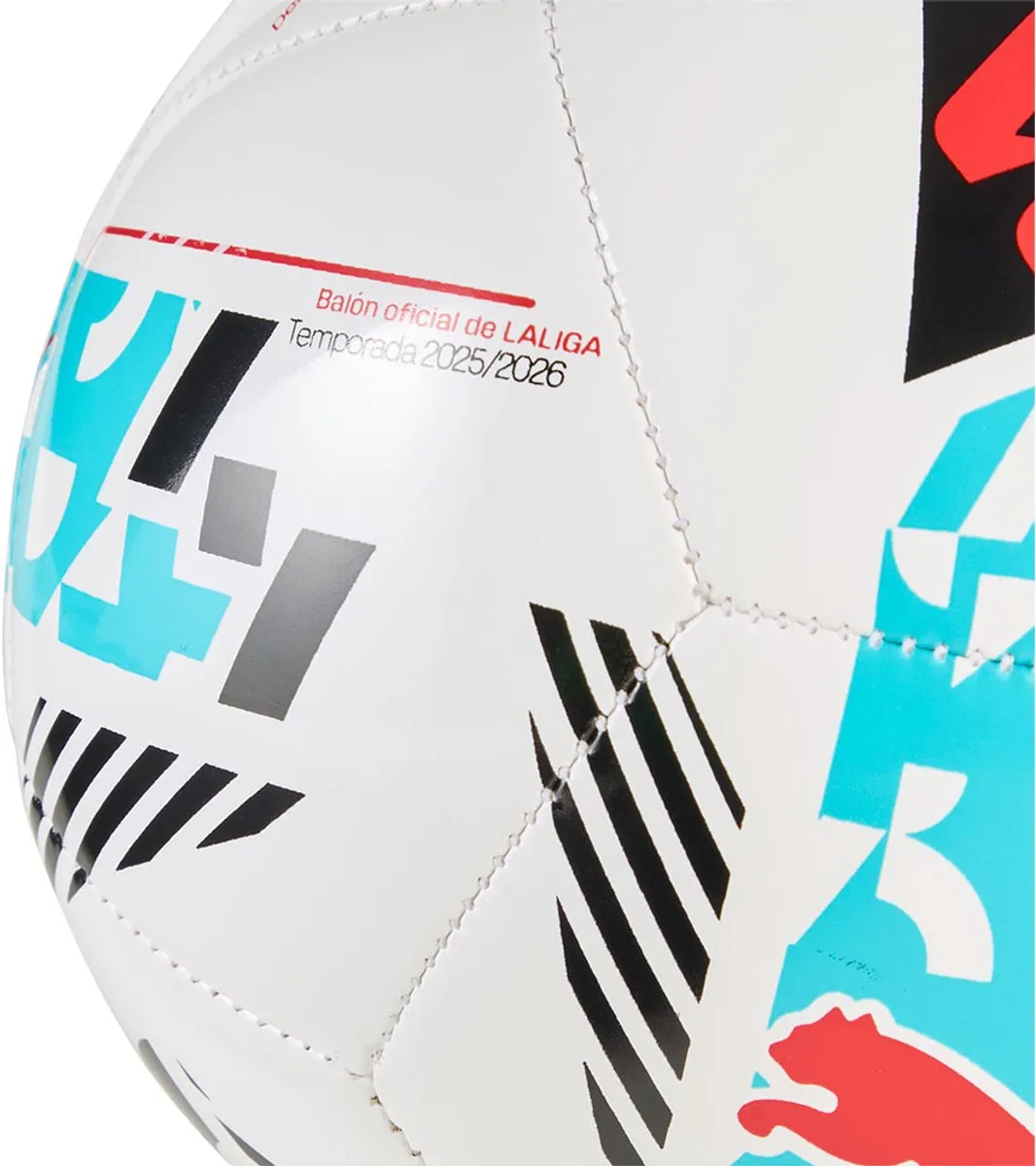 PUMA Orbita LaLiga 1 Mini Voetbal - 1 - Wit