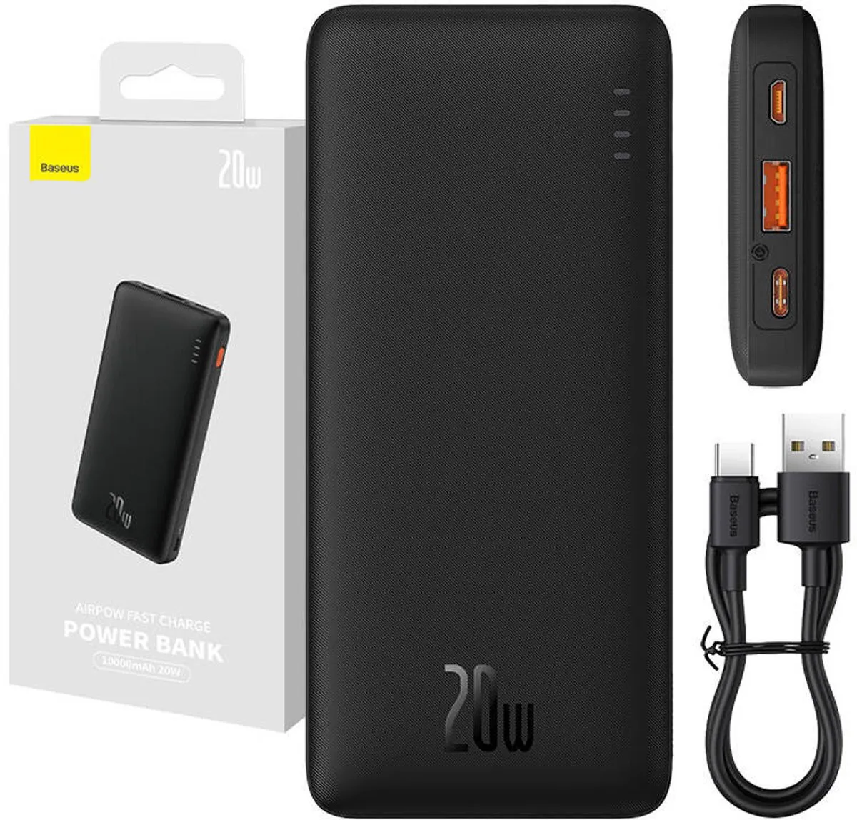 Baseus Airpow 10000mAh Powerbank 20W - Transparent