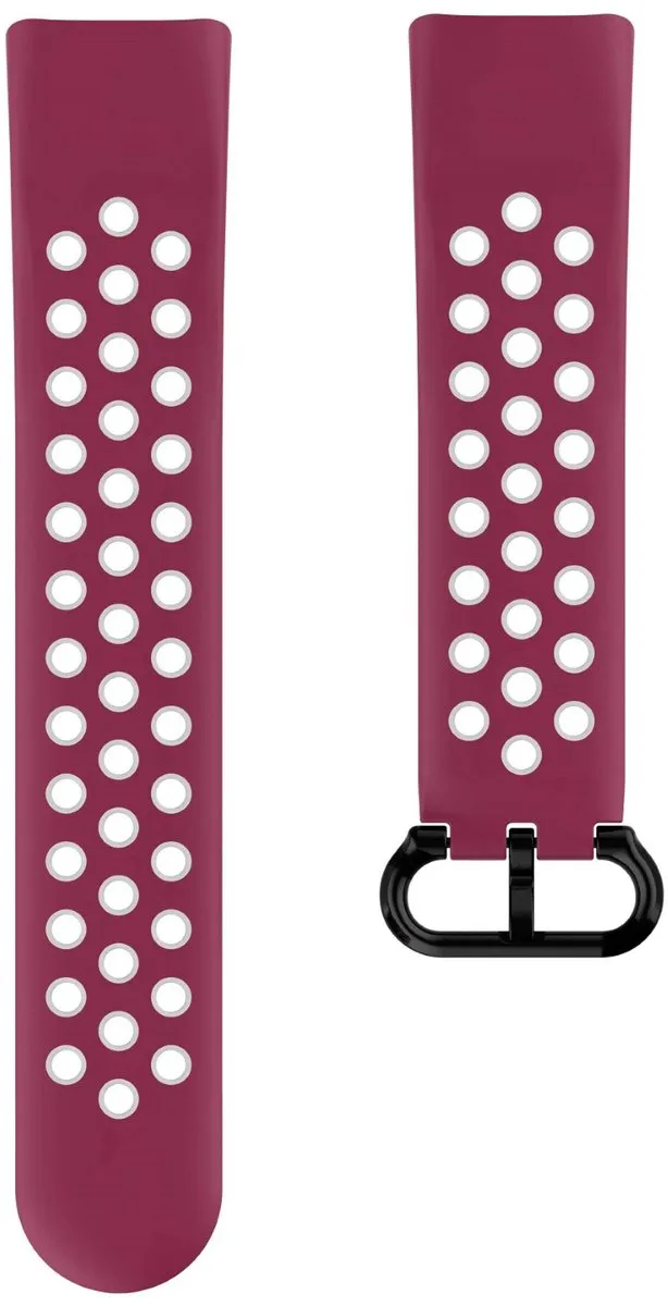 Hama Sportpolsband Fitbit Charge 5 - Grijs - afbeelding 6 van 6