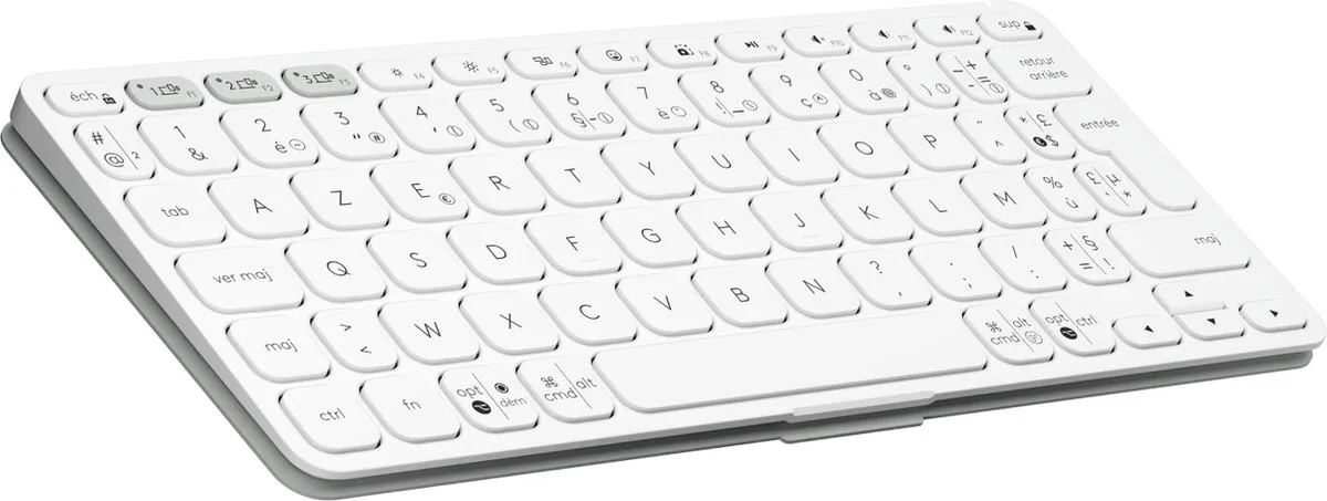 Logitech Keys To Go 2 Draadloos Toetsenbord - Azerty FR - Wit