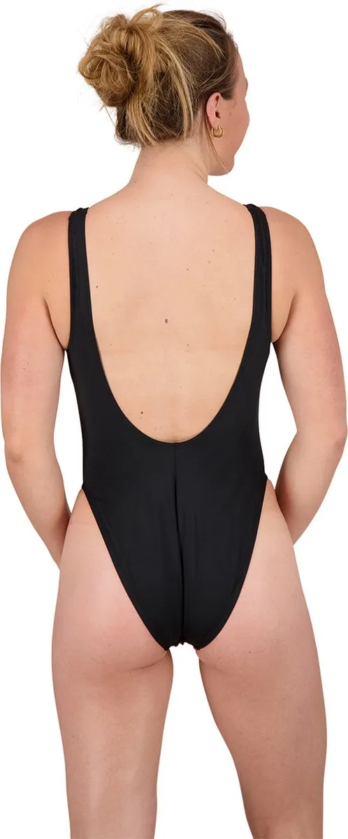 Nike Swim Sneakerkini Dames Badpak - XS - Zwart