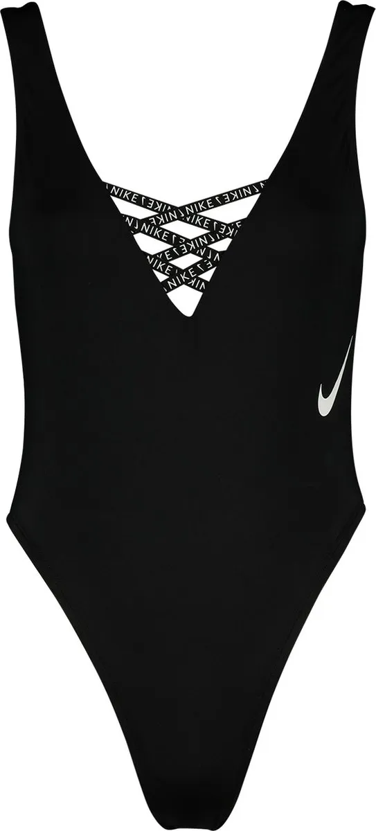 Nike Swim Sneakerkini Dames Badpak - XS - Zwart