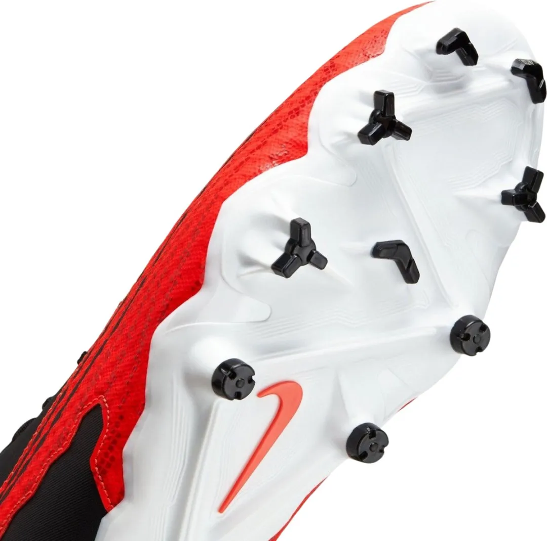 Nike Phantom GX Academy FG/MG - Maat 44 - Rood/Zwart/Wit - afbeelding 4 van 6