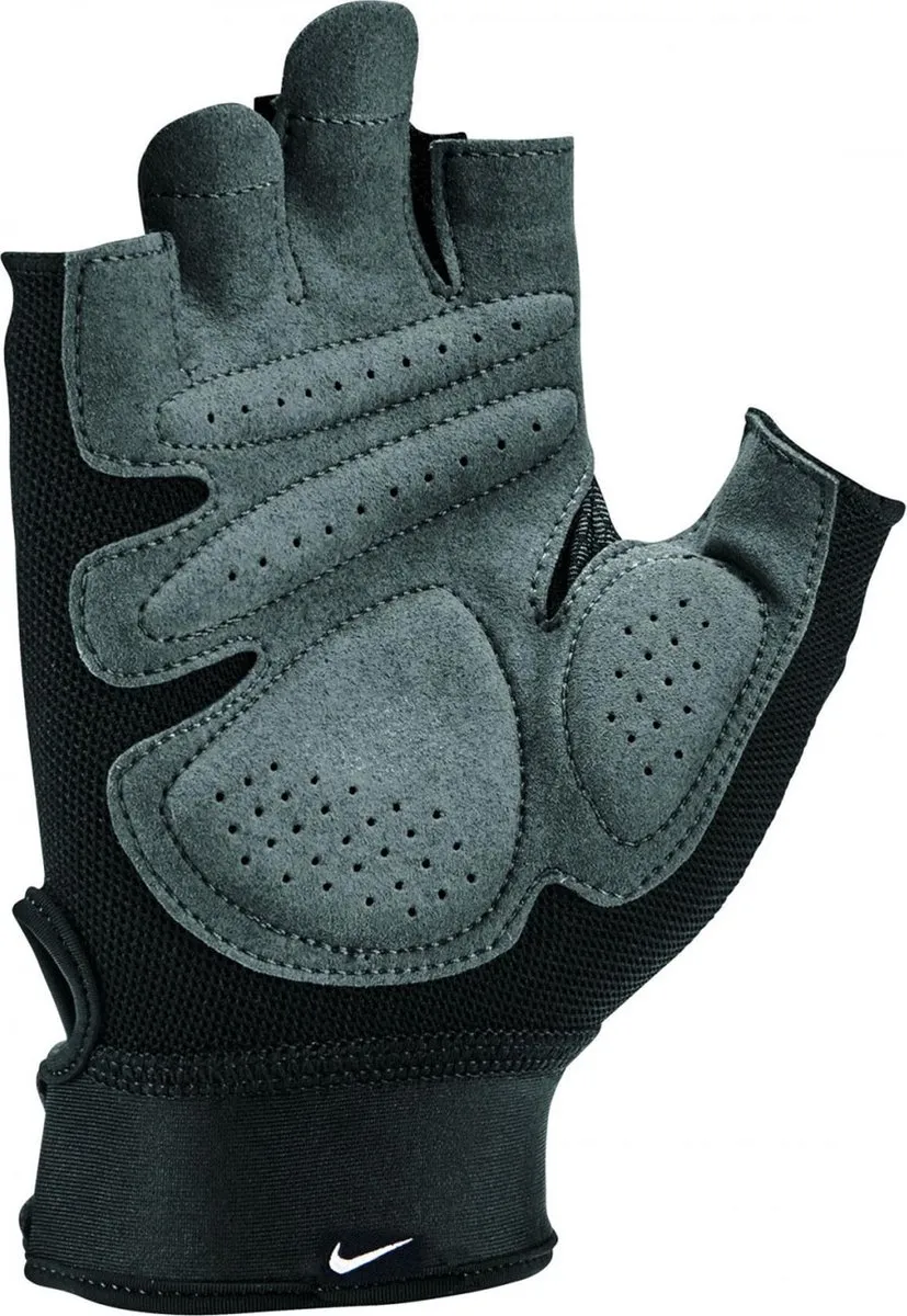 Nike Ultimate Fitness Sporthandschoenen M - 2 Stuks - Zwart/Grijs/Wit