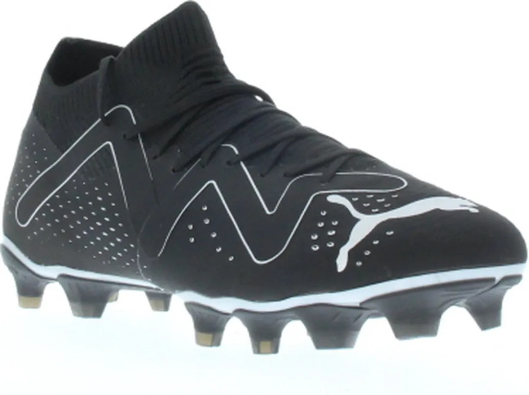 PUMA Future Match FG/AG Heren Sportschoenen 43 - Zwart/Zilver
