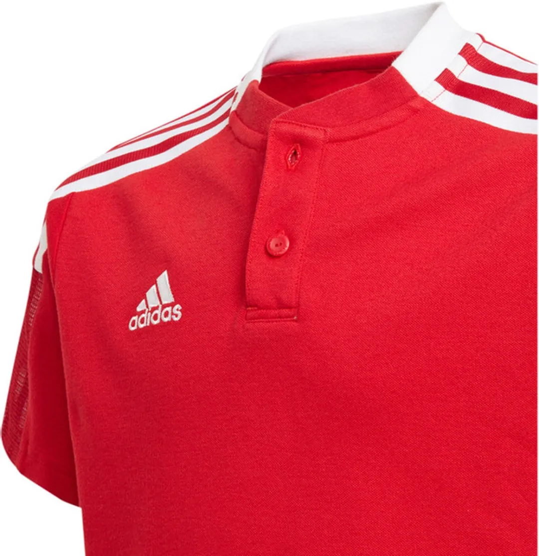 Adidas Tiro 21 Polo Kinderen - Rood 128