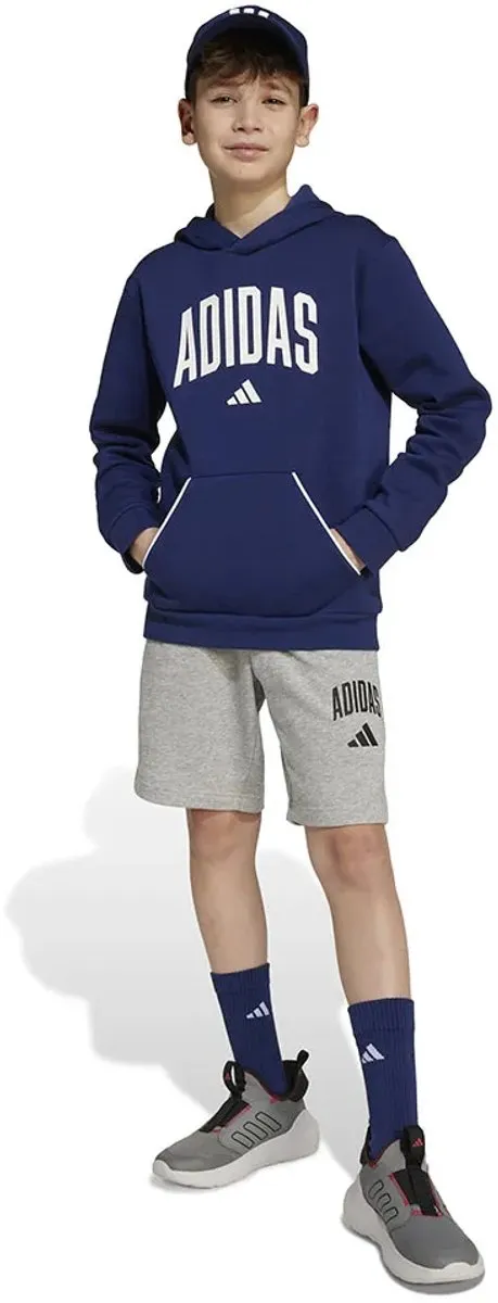 Adidas Seasonals Essentials Collegiate Korte Broek - Grijs - 9-10 jaar